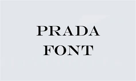 carattere logo prada download|prada candy font download.